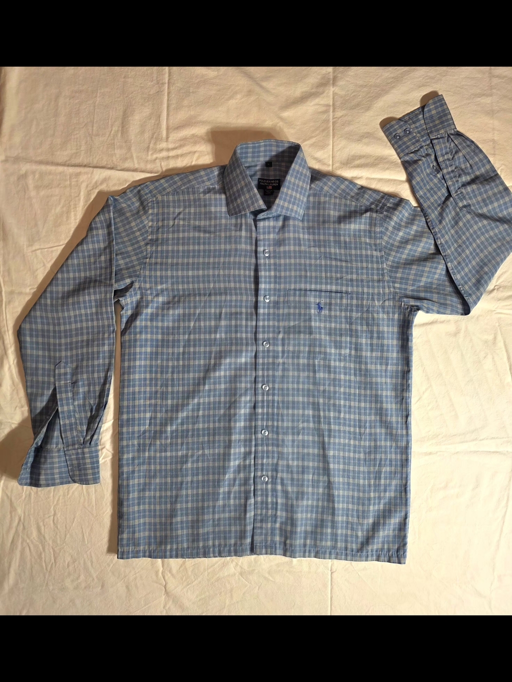 Vintage Polo Jeans Co Ralph Lauren Plaid Shirt Men's Large Y2K